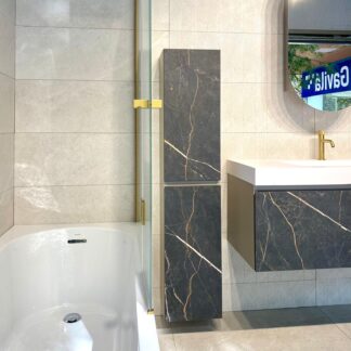 Isola Beige Revestimiento Rectificado Mate 30x90 (Metropol)