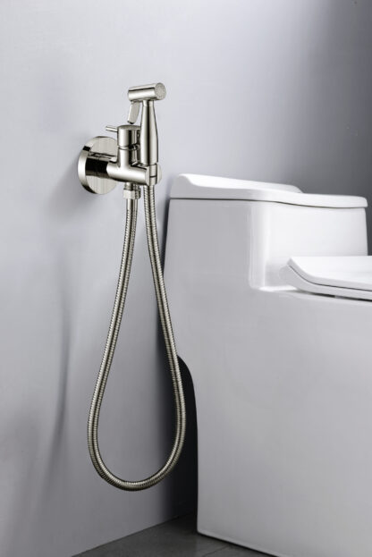 Ducha higiénica empotrada Munich Niquel Cepillado (Imex) RDM001/NQ