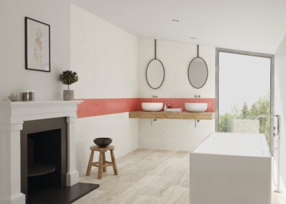 Revestimiento Rectificado Roadstone White 30x90 (Tau) - Imagen 2
