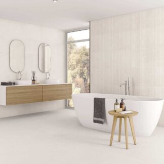 Integra White Porcelánico Rectificado 60x60 (Tau)