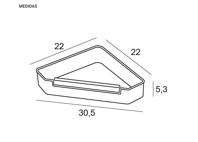 Cesta Rinconera para Ducha o Bañera con Limpiamamparas - Imagen 2
